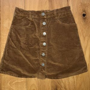 NWOT Brandy Melville “Corduroy” Skirt